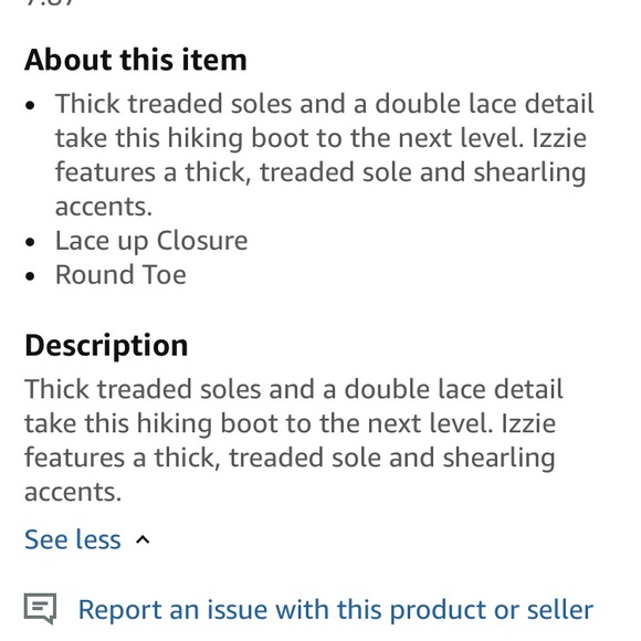 NIB $259 Marc Fisher Izzie suede leather & sheepskin trim lace up boots Lug sole - Picture 8 of 16